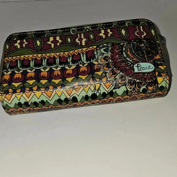 Sakroots Multicolor Zip Around Wallet - Picture 3 of 10